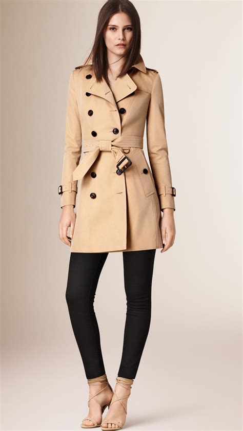 burberry ladies' chelsea trench coat|Burberry Chelsea belted trench coat.